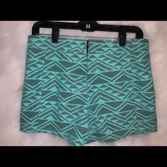 Never Worn- High Waisted Tribal Print Shorts - Picture 2 of 3